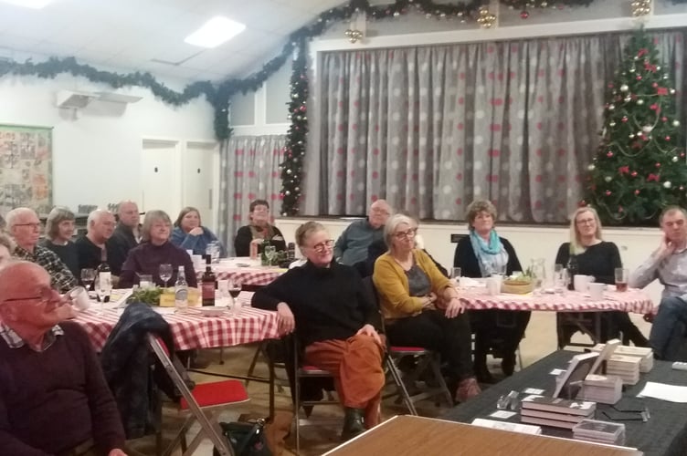 At the Bow History Society social.