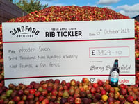 Sandford Orchards partners with rugby charity Wooden Spoon
