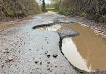 Survey reveals pothole average damage costs in SW almost £1.5k