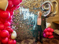 Cyril celebrated his 90th Birthday in style - with a ‘Wingding’!
