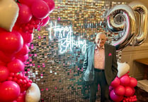 Cyril celebrated his 90th Birthday in style - with a ‘Wingding’!
