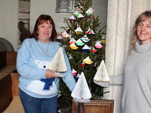 Spreyton Parish Church Christmas Tree Festival runs until Sunday
