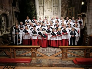 Holy Cross Choir set for Sunday’s Nine Lessons and Carols with Bishop
