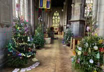 Don’t miss Crediton Parish Church Christmas Tree Festival