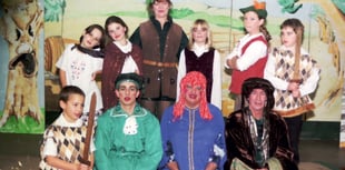 Pictures from 1998 found in the archives of the Crediton Courier
