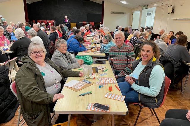 Sandford Parish Hall Christmas bingo raised £524