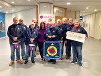 Sea shanty singers’ fundraiser nets big donation for hospital charity
