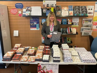 A free book to give as Christmas gift, or keep, from Crediton Library
