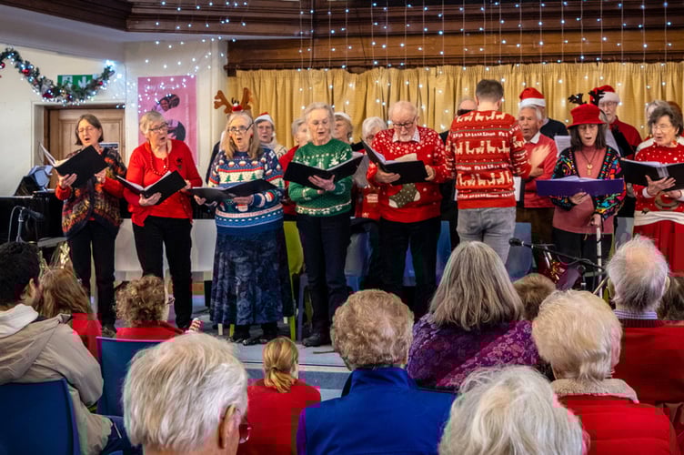 The Crediton Good Afternoon Choir.