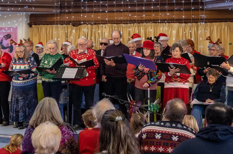 The Crediton Good Afternoon Choir.