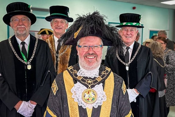 Cllr Kevin Mitchell, Lord Mayor of Exeter.
