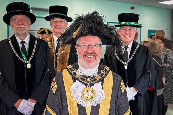 Cllr Kevin Mitchell, Lord Mayor of Exeter.