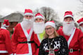 Dozens took part in Friends of North Tawton School Santa Dash
