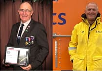Dartmoor Rescue and Lifeboat heroes pick up New Year's Honours