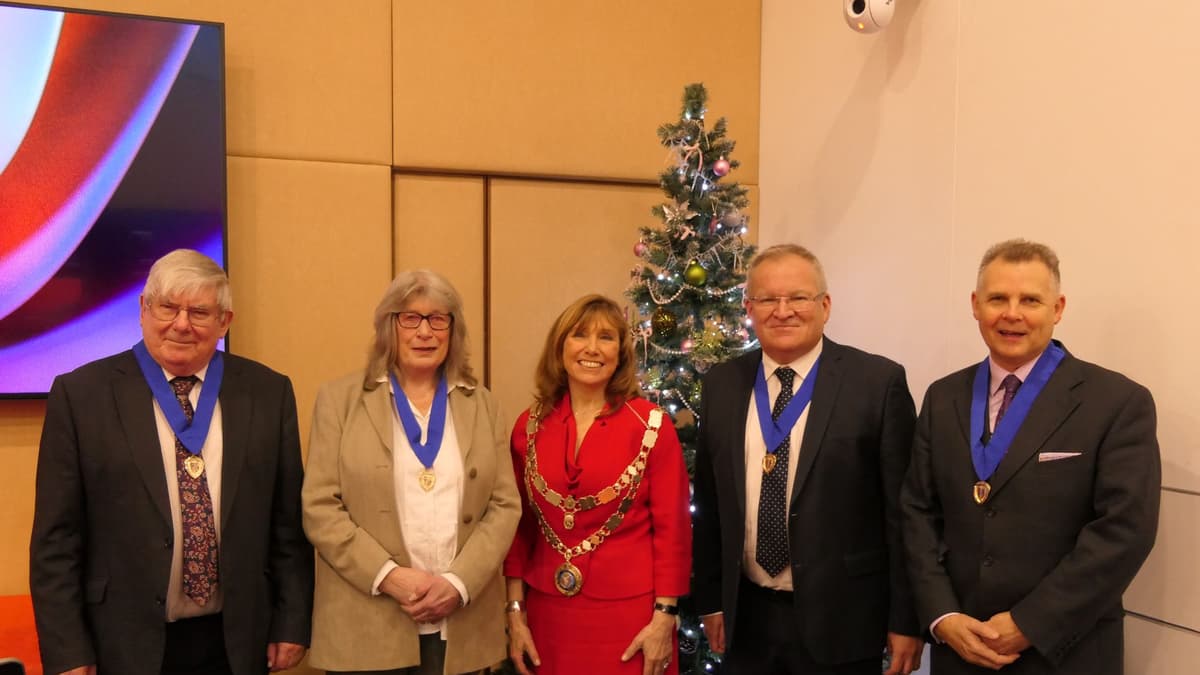 Former West Devon councillors honoured for services to their communities 