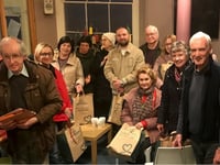 Rotary Christmas gifts for Ukrainians living in Crediton
