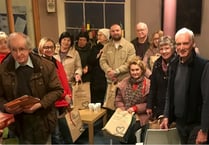 Rotary Christmas gifts for Ukrainians living in Crediton
