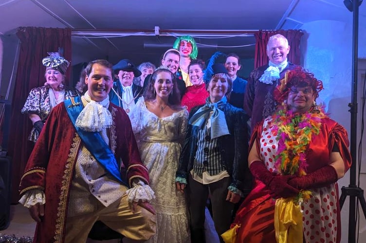Photos of the cast of ‘Cinderella’ staged by Shobrooke Amateur Dramatic Society.