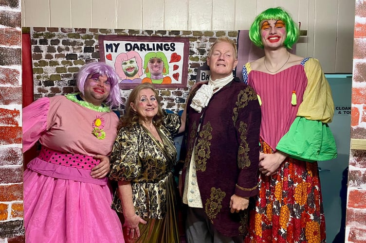 Photos of the cast of ‘Cinderella’ staged by Shobrooke Amateur Dramatic Society.