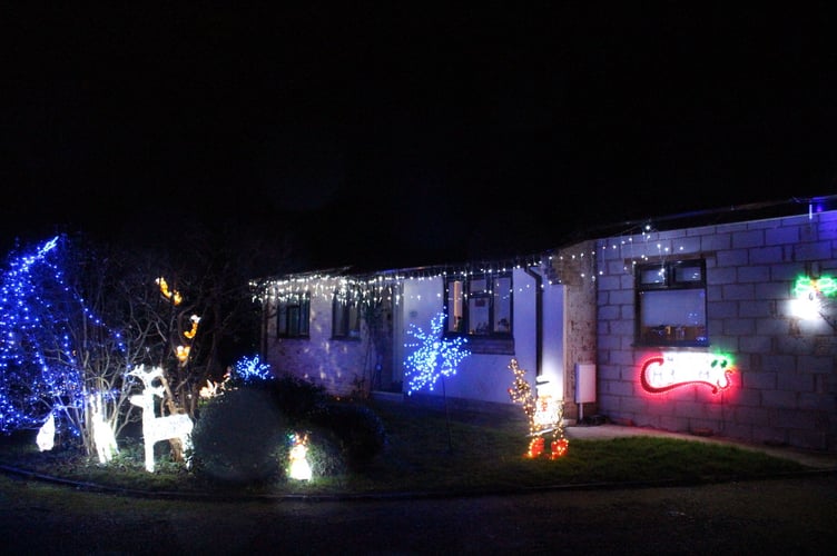 In first place, the home of Jim and Carol Pearn. SR 9390