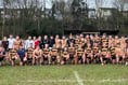 Boxing day match was a festive treat at Crediton Rugby Club
