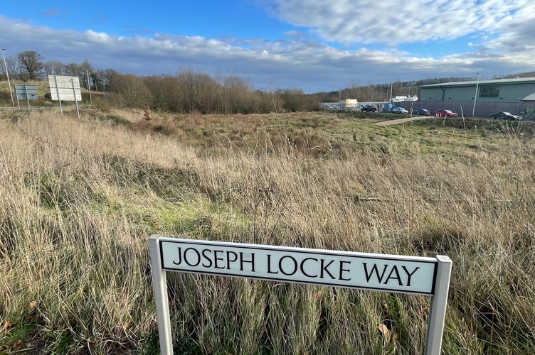 Where the McDonald’s restaurant and drive-thru will be built.  AQ 3261