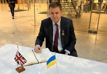 Local support for Ukraine stronger than ever, by MP Mel Stride
