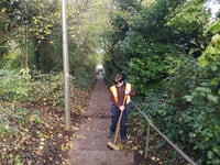 Praise for those who help to keep Crediton clean and tidy 
