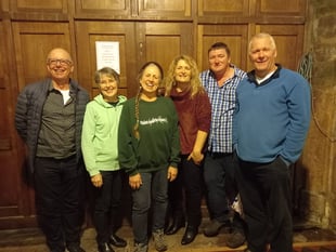 Morchard Bishop Bellringers Rang in the New Year
