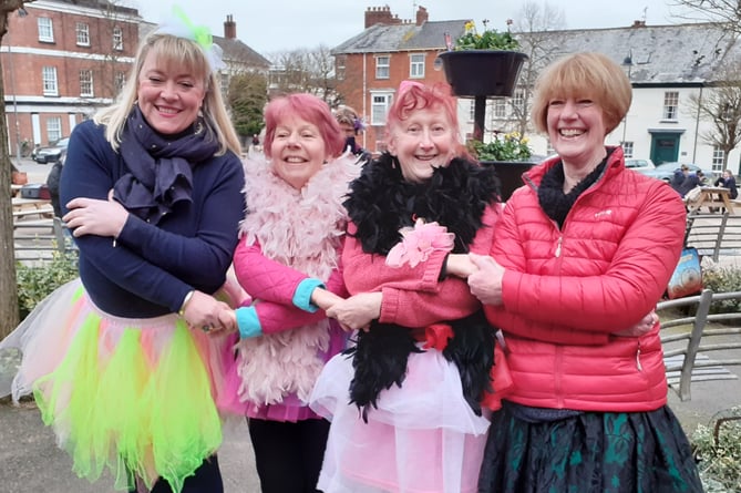 At the TuTu day in Crediton last year.
