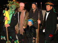 Sandford prepares for its noisiest evening, the Sandford Wassail
