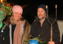Sandford prepares for its noisiest evening, the Sandford Wassail
