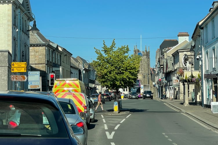 Okehampton view.  AQ 3142
