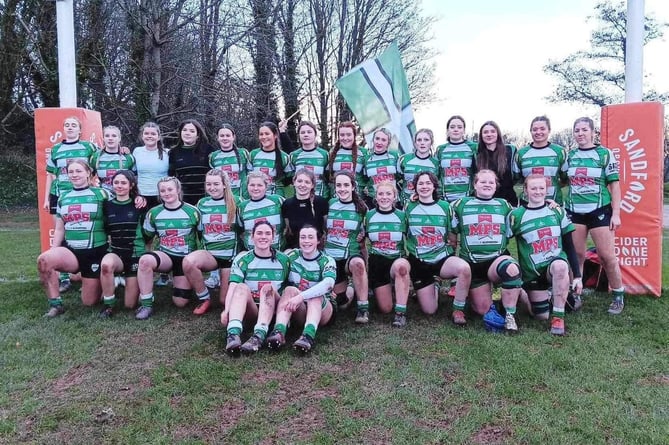 The successful 2023-24 Devon U18 Girls Squad.
