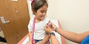 Children in the South West to be protected against chickenpox
