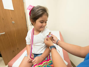 Children in the South West to be protected against chickenpox
