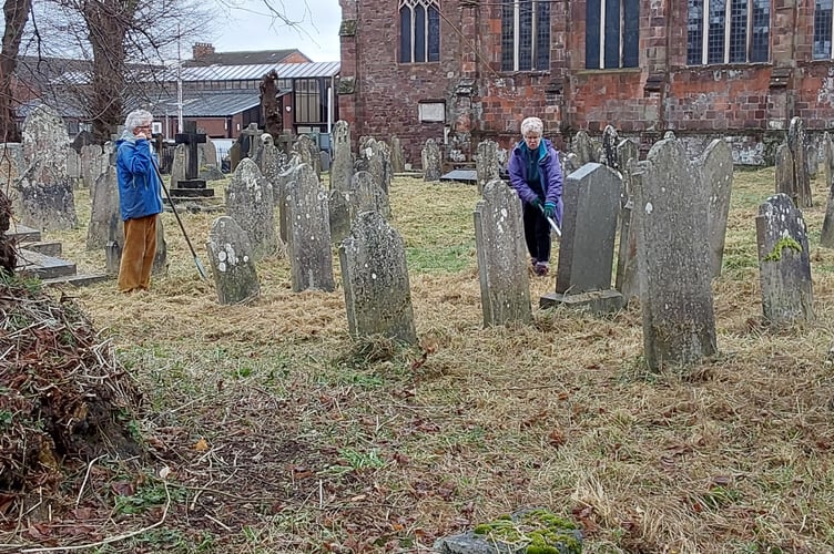 Images of some of the Church Green Team at work.
