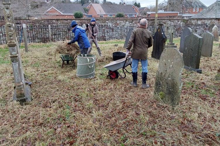 Images of some of the Church Green Team at work.
