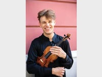 Top scholarship for talented Tedburn violinist Joel
