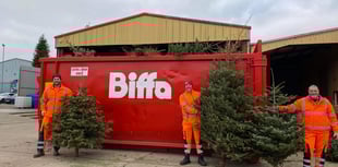 £15,202 raised by recycling Christmas trees for Children’s Hospice SW
