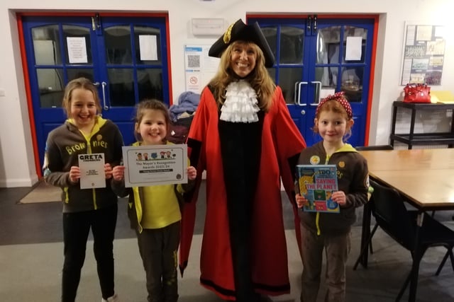 Double winners for Mayor of West Devon’s Young Person Green Awards
