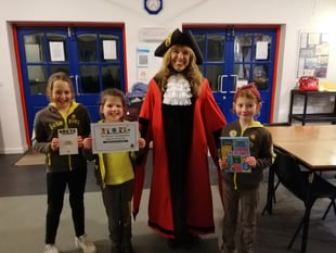 Double winners for Mayor of West Devon’s Young Person Green Awards
