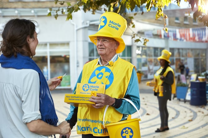 Could you be a Crediton Marie Curie volunteer collector?
