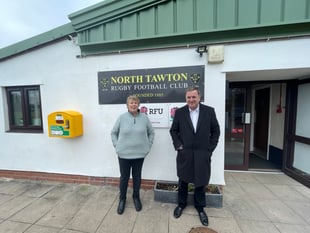 MP supports local rugby club funding bid
