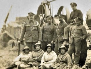 Crediton talk was titled ‘Patriotic Girls are We’
