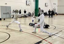 January Medals for Heart of Devon Fencers
