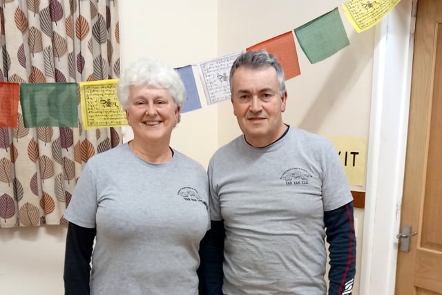Cheriton Fitzpaine duo trekked in Himalayas for local community shop
