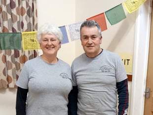 Cheriton Fitzpaine duo trekked in Himalayas for local community shop
