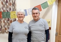 Cheriton Fitzpaine duo trekked in Himalayas for local community shop
