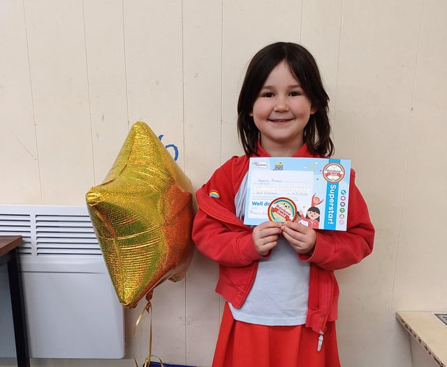 Gold for Crediton Rainbow Sophia
